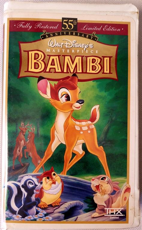 bambi vhs 1997 ebay